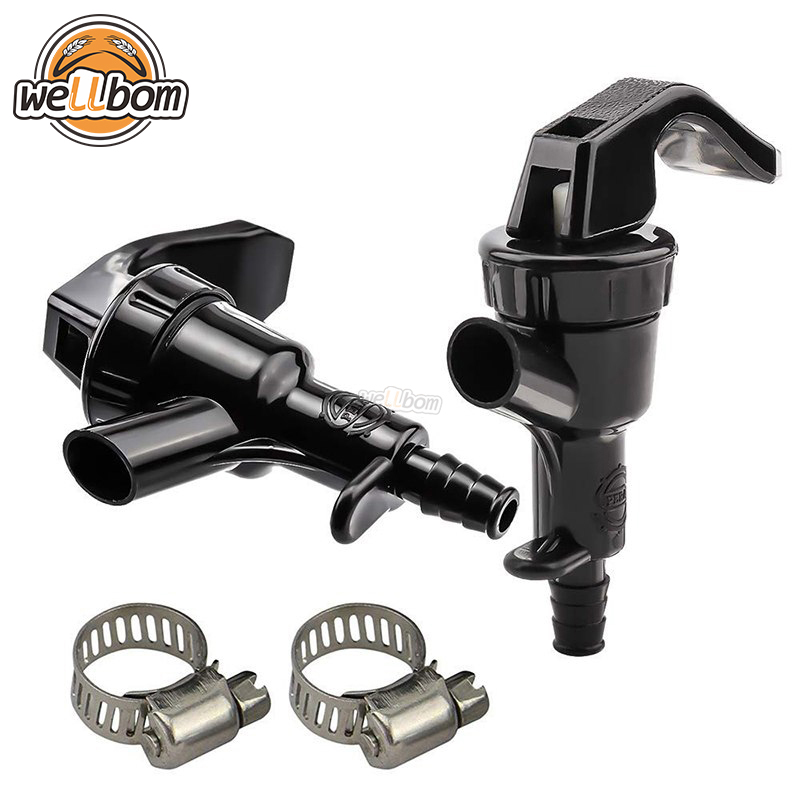 Picnic Tap Faucet, Black Squeeze Faucet Party Tap for Homebrew Keg Draft Beer Dispensing with SS Hose Clamp,Tumi - The official and most comprehensive assortment of travel, business, handbags, wallets and more.